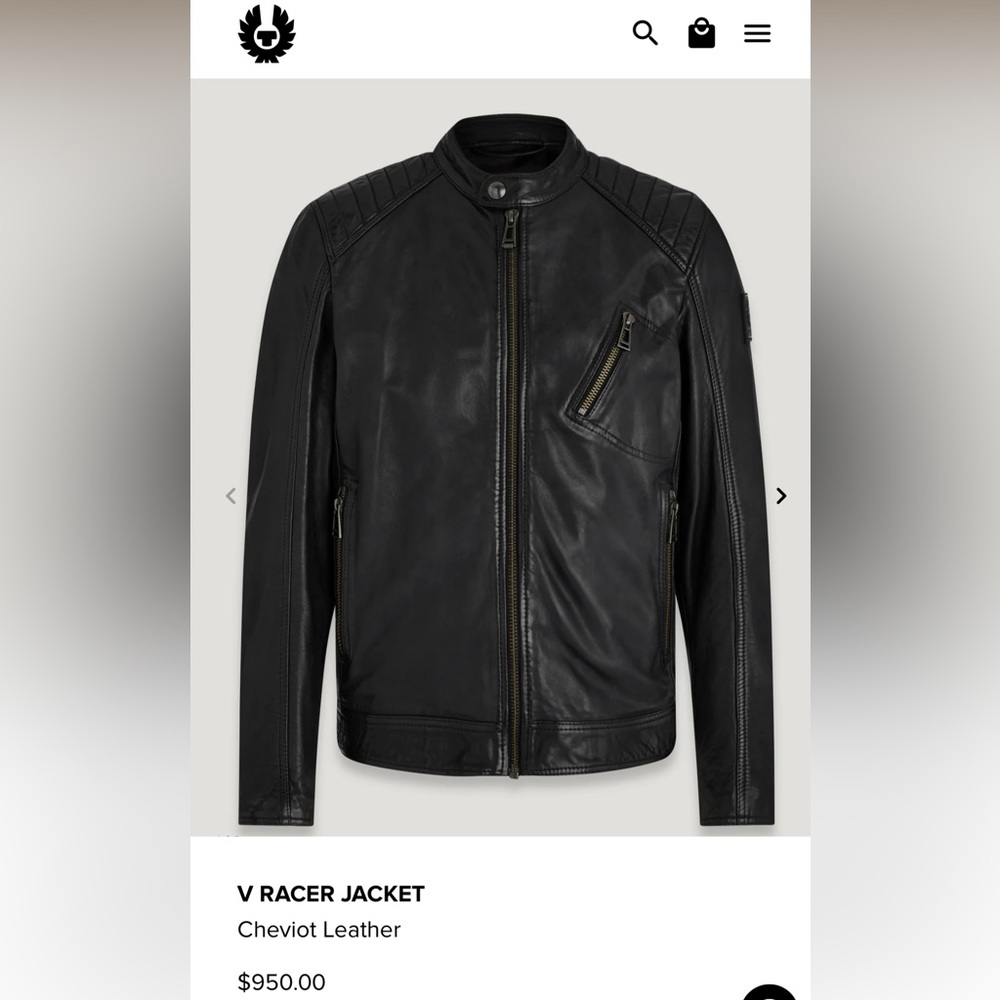 Belstaff Leather Jacket